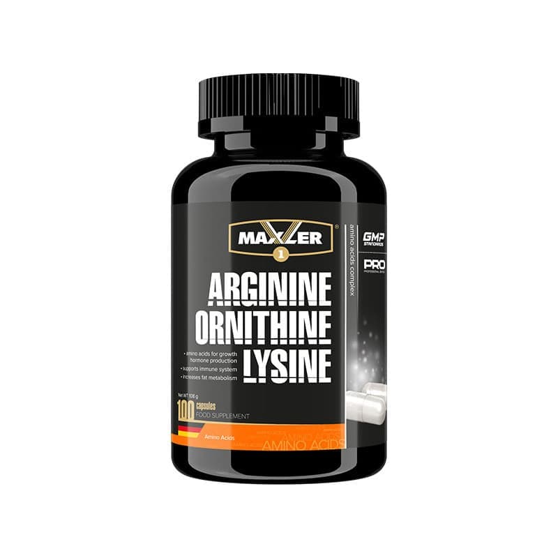 Maxler Arginine-Ornithine-Lysine 100 caps фото