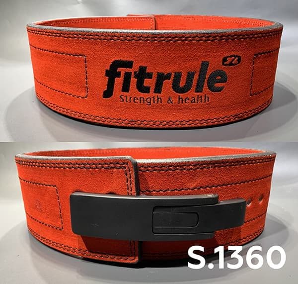 FitRule Ремень с Карабином Красный арт1360 (L)