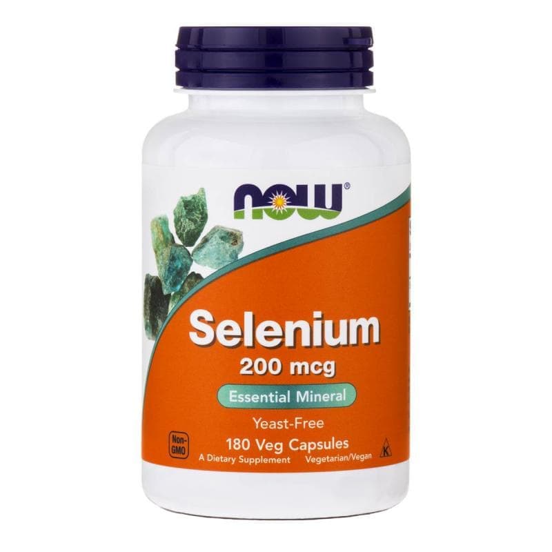 NOW Selenium 200 mcg 180 vcaps