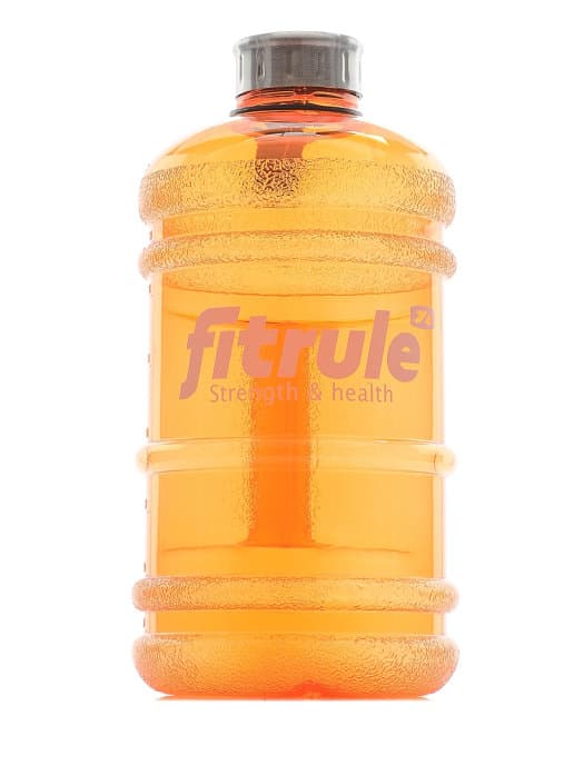 FitRule Бутыль металлическая крышка 2.2L (Оранжевый)