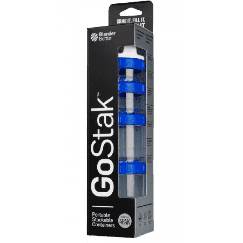 BlenderBottle GoStak Starter Dark Blue [синий] фото