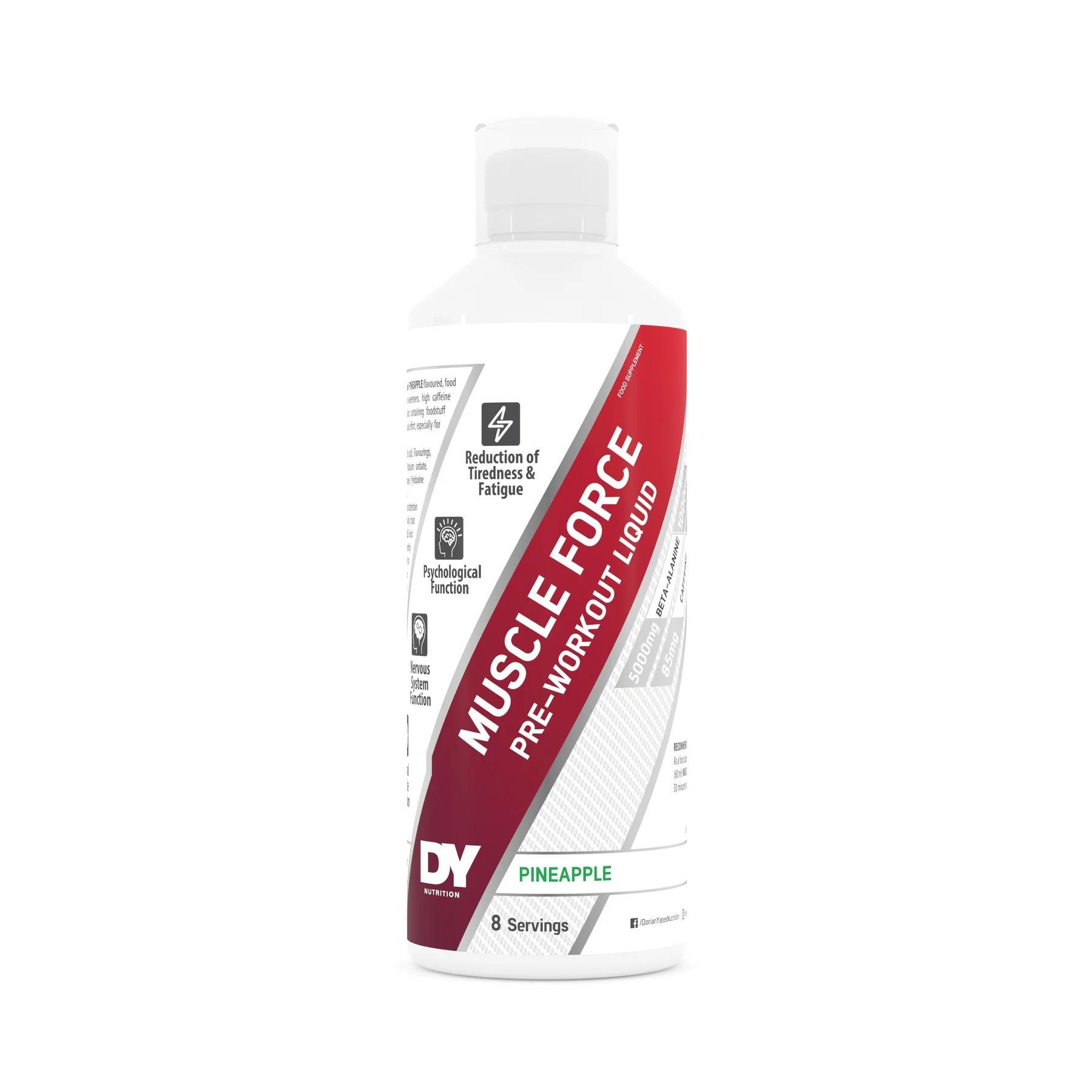 Dorian Yates Nutrition Muscle Force PWO Liquid 500ml фото