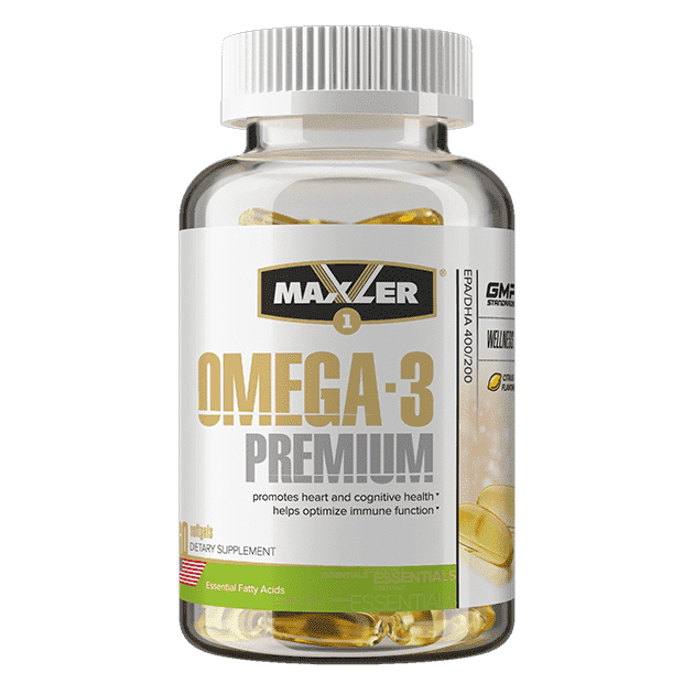 Maxler Omega-3 Premium 60 caps фото