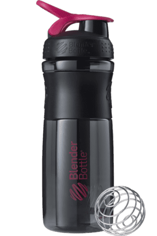 BlenderBottle SportMixer 828 ml Black/Pink [черный/малиновый]