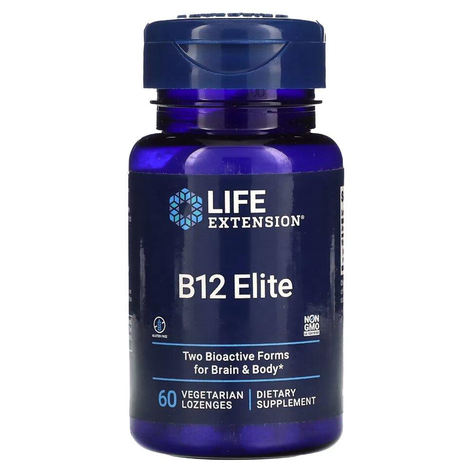 LIFE Extension B12 Elite 60 vegloze фото