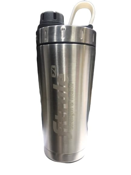 FitRule Шейкер алюминиевый с крышкой Twist 700ml (Металл)