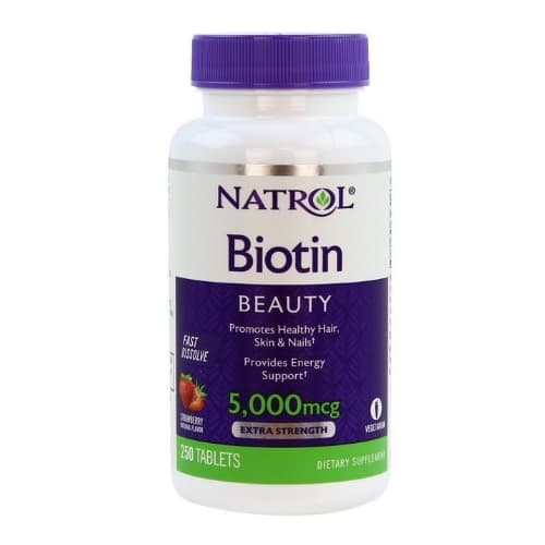 NATROL Biotin 5000 250 tabs фото