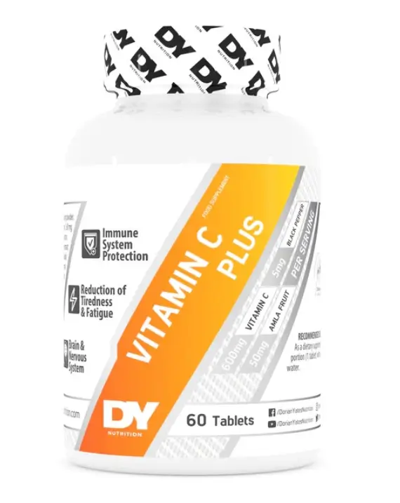 Dorian Yates Nutrition VITAMIN C + 60 tab фото