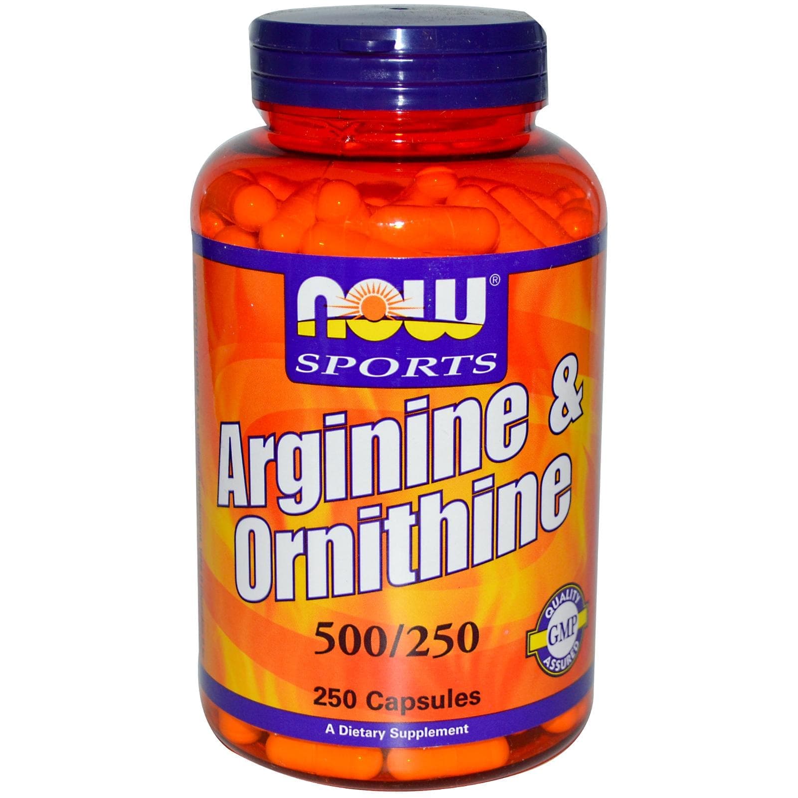 NOW Arginine & Ornithine 250 caps