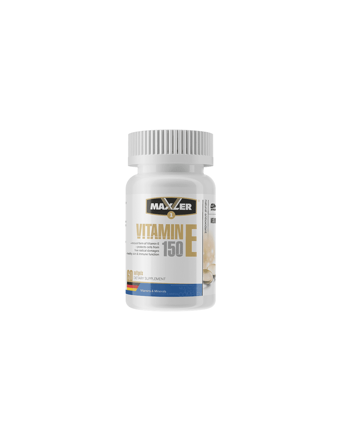 Maxler Vitamin E Natural form 150mg 60 sof фото