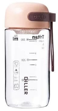 Бутылка для воды Diller D31 500 ml (Розовый) фото