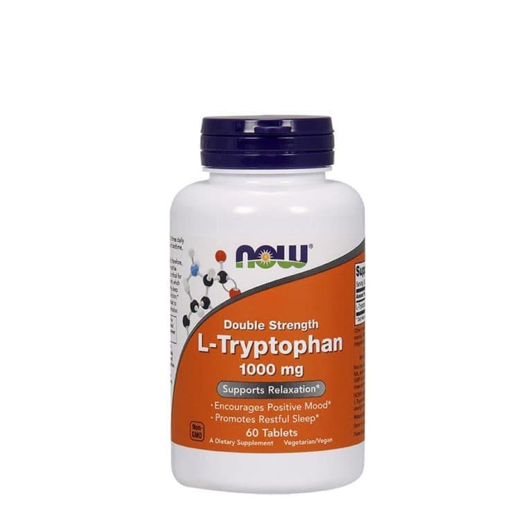 NOW L-Tryptophan 1000 mg 60 caps