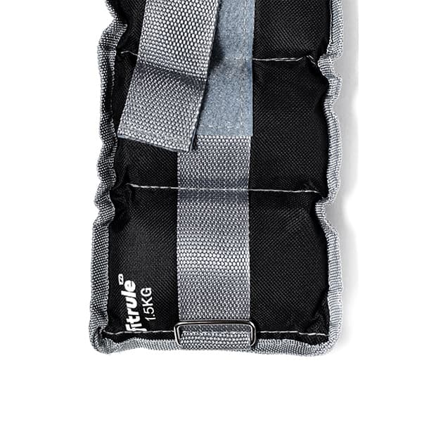 FitRule Утяжелитель для ног и рук 1,5 kg (цвет серый, 2 шт.)