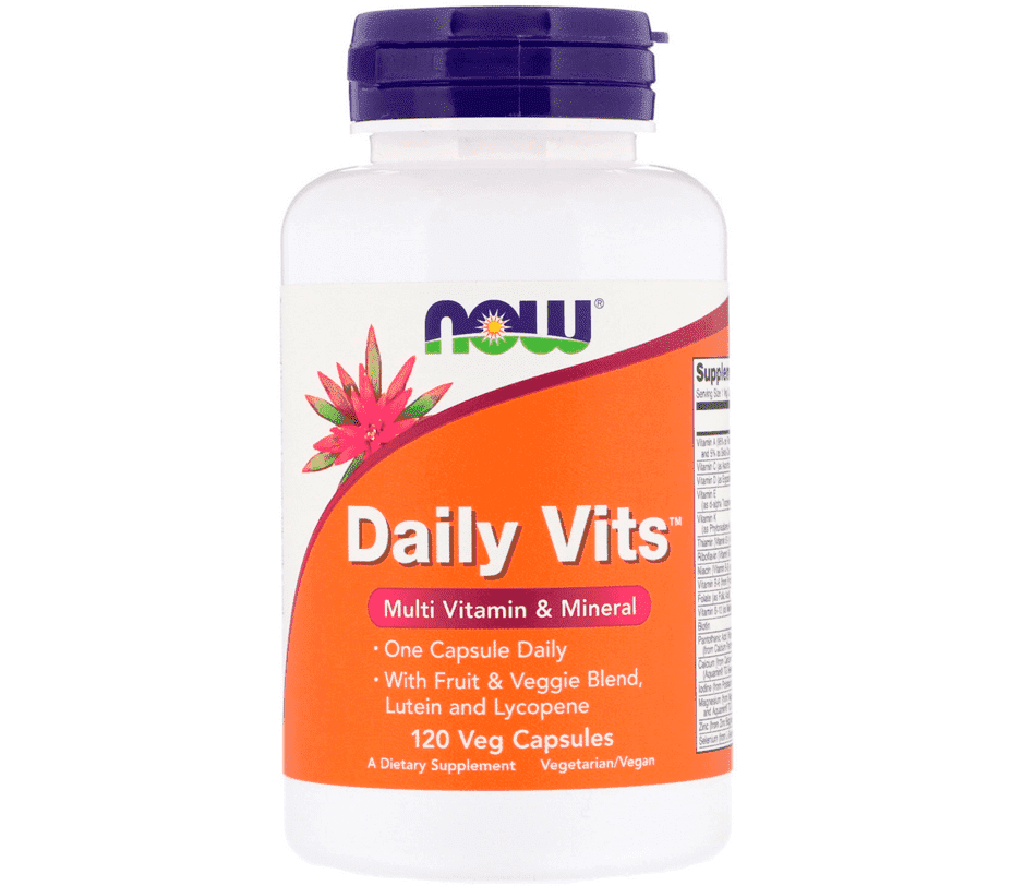NOW Daily Vits 120 caps