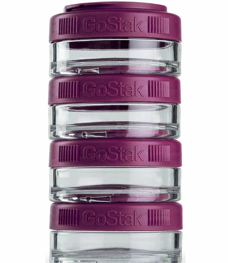 BlenderBottle GoStak (4 pack) 40 ml Plum [сливовый]