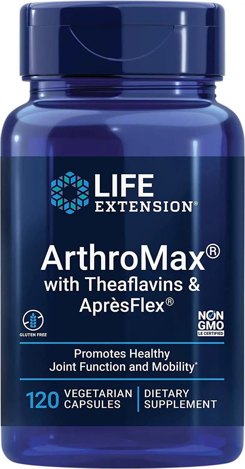 LIFE Extension ArthroMax with Theaflavins & AprиsFlex 120 vcaps фото