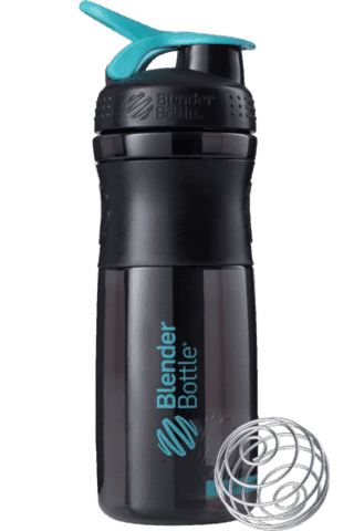 BlenderBottle SportMixer 828 ml Black/Teal [черный/морской голубой] фото