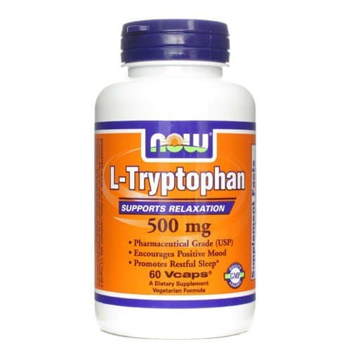 NOW L-Tryptophan 500 mg 60 caps фото