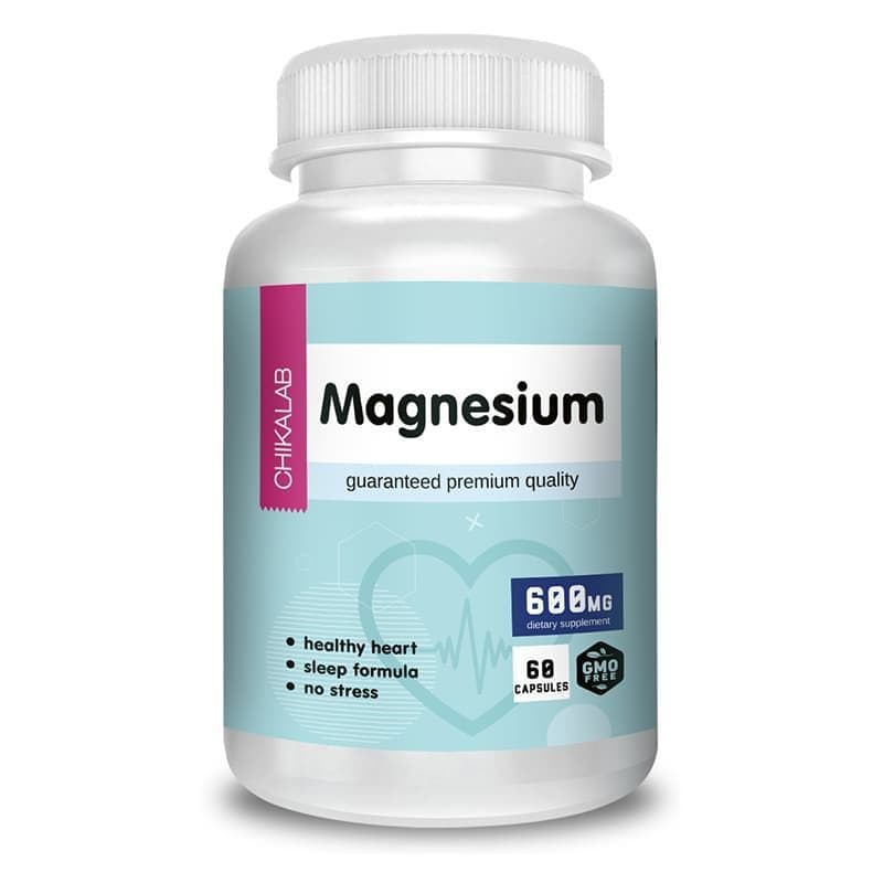 CHIKALAB Magnesium 600mg 60 caps