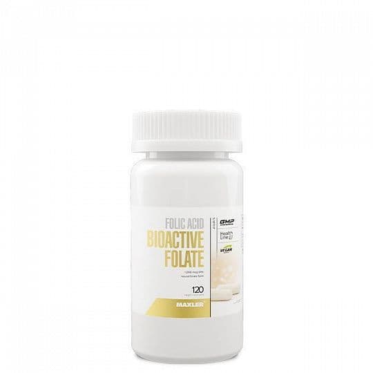 Maxler Folic Acid Bioactive Folate 120 vcaps can