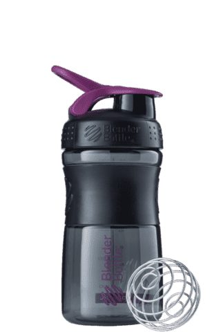 BlenderBottle SportMixer 591 ml Black/Plum [черный/сливовый]