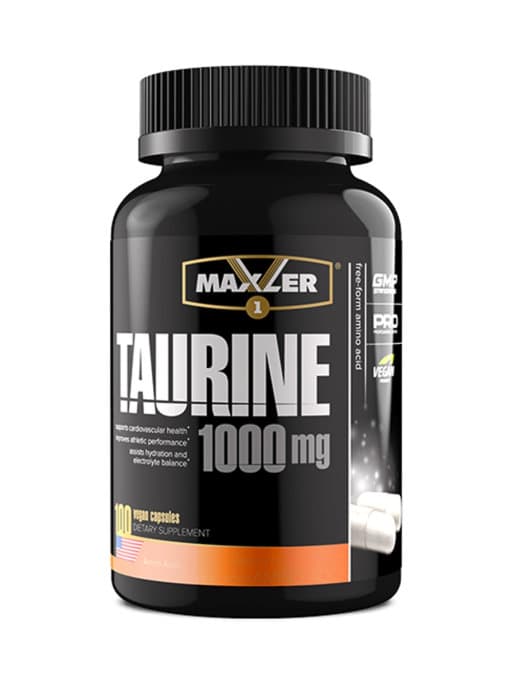 Maxler Taurine 1000 mg 100 vegan caps фото