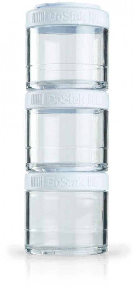 BlenderBottle GoStak (3 pack) 100 ml White [белый]
