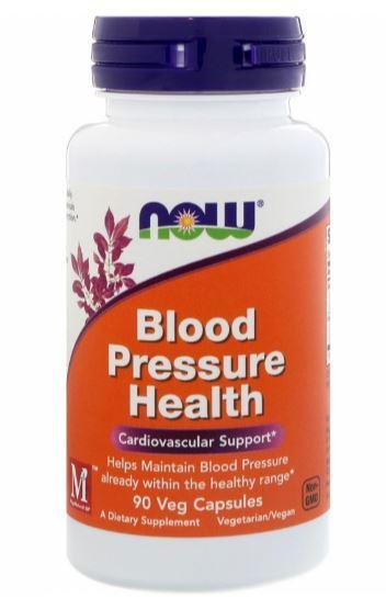 NOW Blood Pressure Health 90 vcaps фото