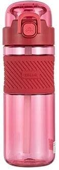 Бутылка для воды Diller DB-001 600 ml (С трубочкой) (Красный)