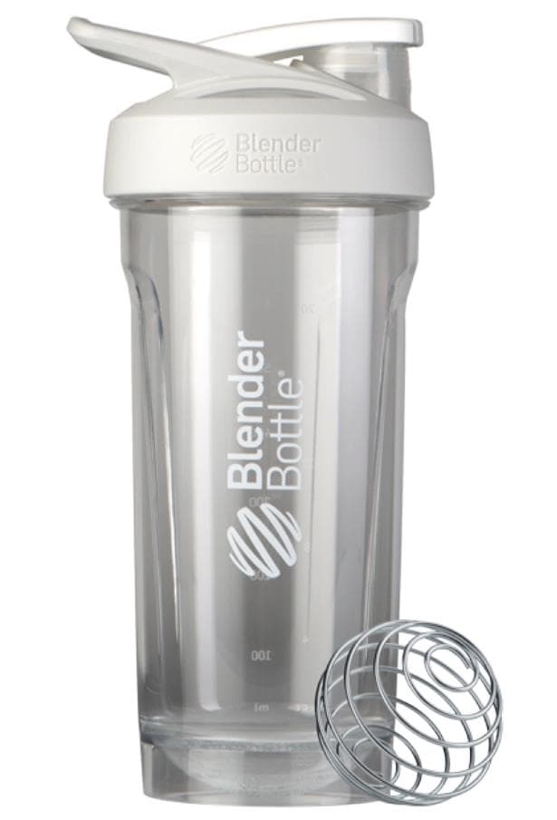 BlenderBottle STRADA Tritan 828ml (Clear White (белый))