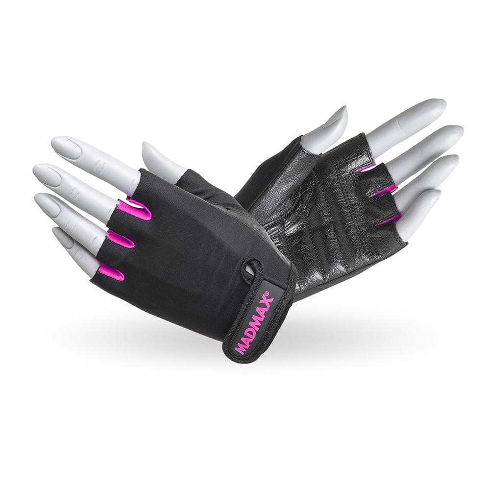Перчатки женские Mad Max "Rainbow" MFG251\BK-PINK\XS фото