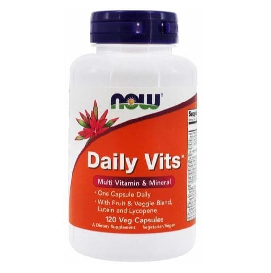 NOW Daily Vits Multi 120 vcap