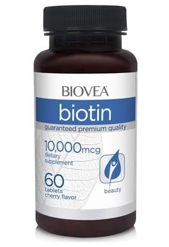 BIOVEA Biotin 10000 mcg FD 60 tabs фото
