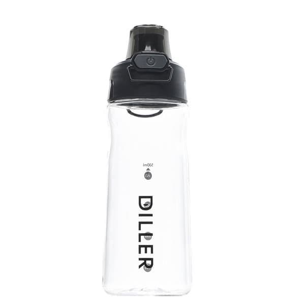 Diller Бутылка для воды 8649 500ml (Белая)