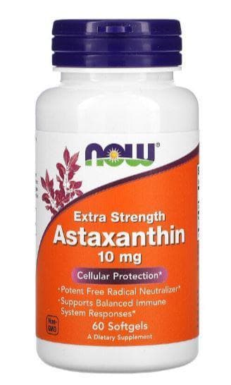 NOW Astaxanthin 10 mg 60 sgels