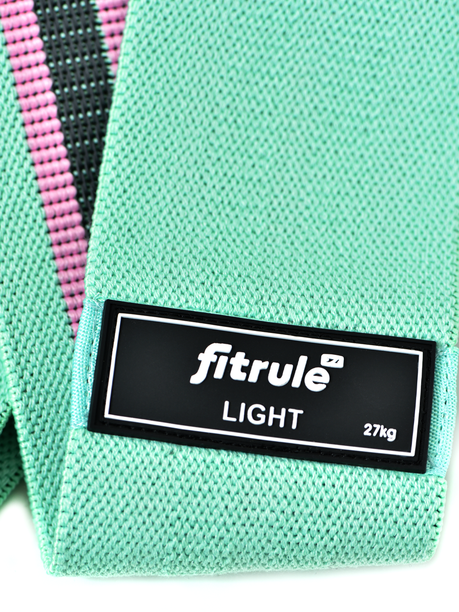 FitRule Фитнес резинка тканевая (27 кг, зеленая) фото