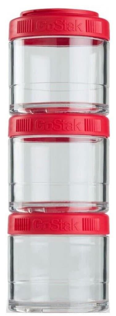 BlenderBottle GoStak (3 pack) 100 ml Red [красный] фото