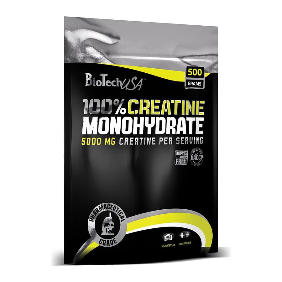 BioTech 100% Creatine Monohydrate (can) 500g фото