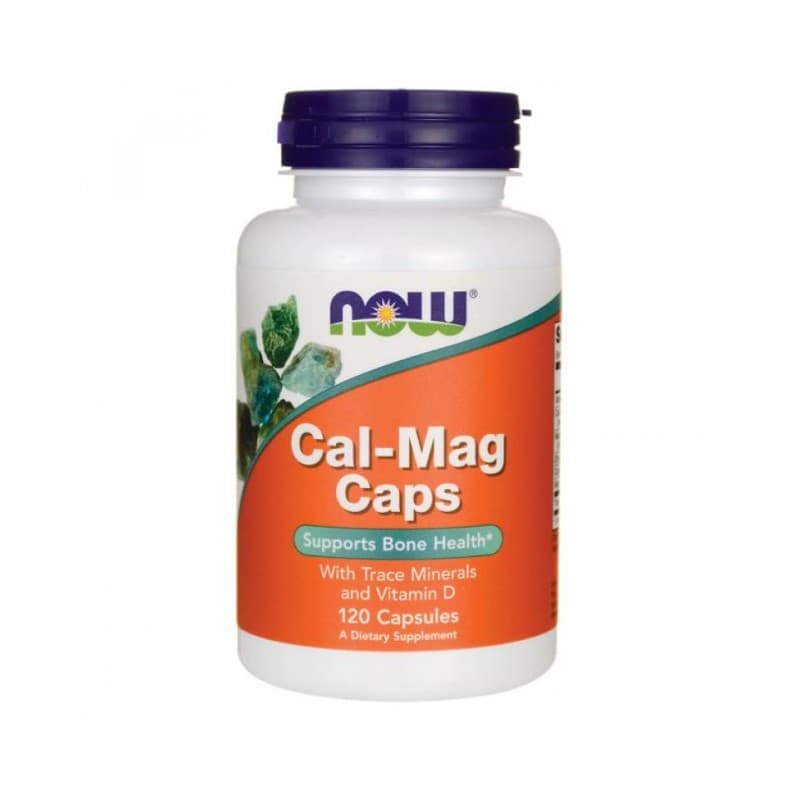 NOW Calcium-Magnesium + D3 120 sof фото