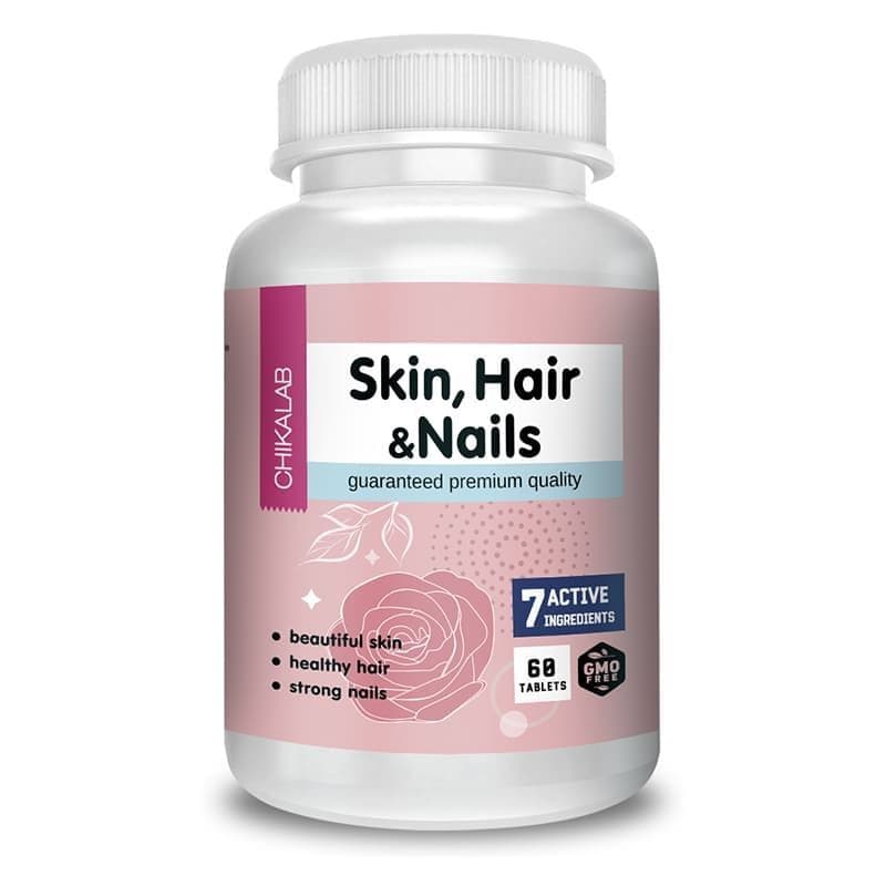 CHIKALAB Skin Hair and Nails 60 caps