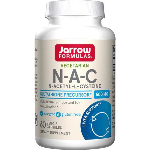 Jarrow Formulas N-A-C (N-Acetyl-L-Cysteine) 500mg 60 vcaps фото