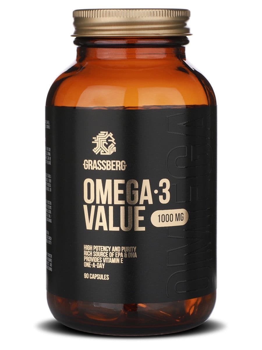 GRASSBERG Omega Value 1000 mg 90 caps