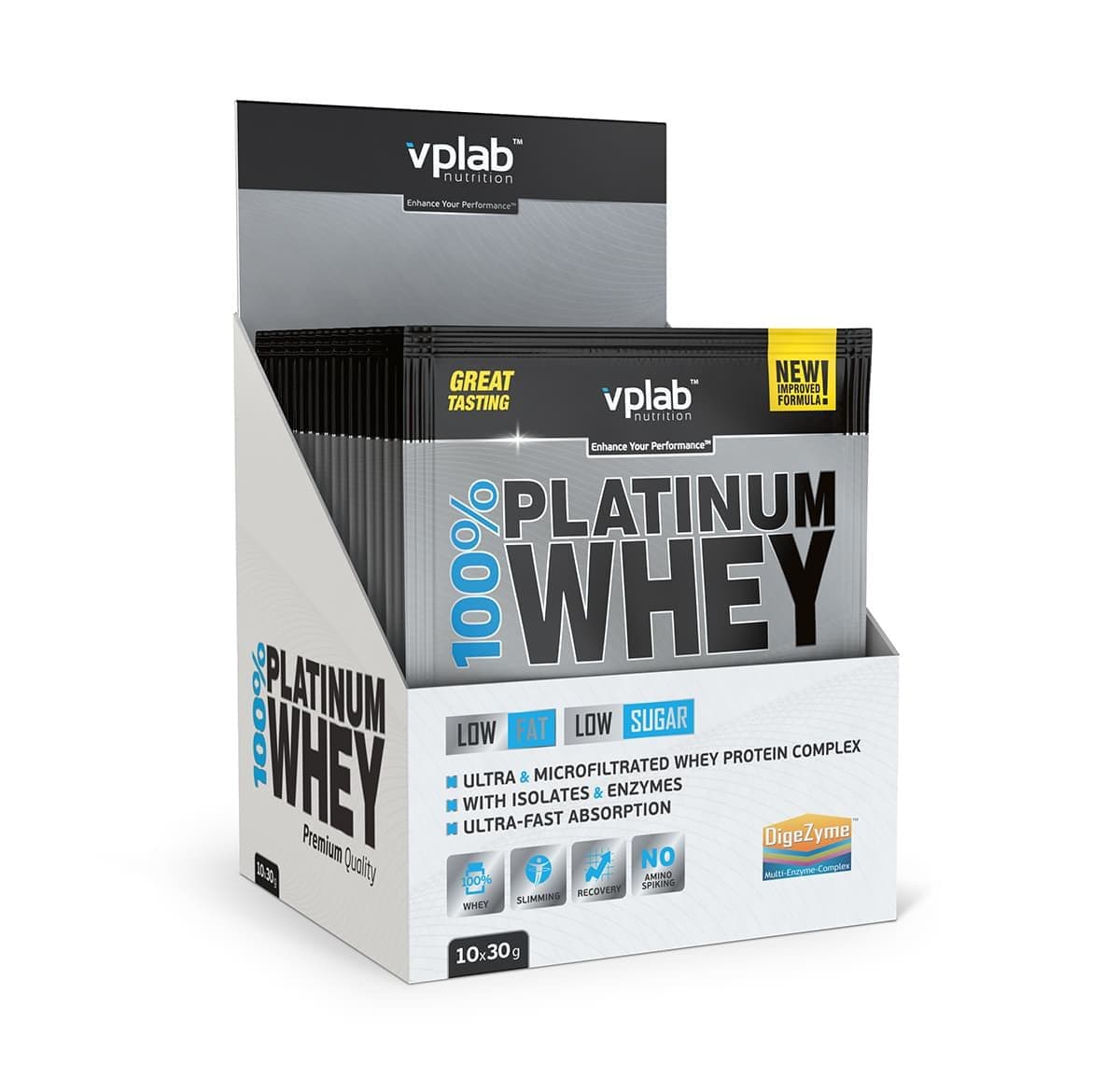 VP Laboratory 100% Platinum Whey 30g 1serv фото