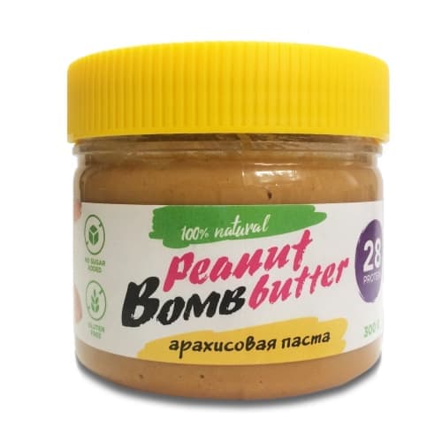 Bombbar Арахисовая паста 300g