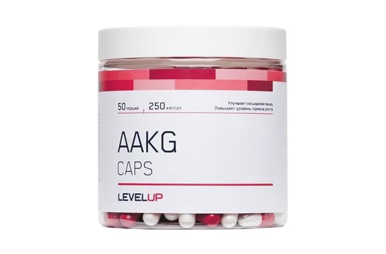 LevelUp AAKG 250 caps