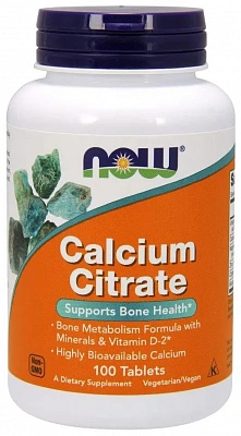 NOW Calcium Citrate With Minerals 100 tabs купить недорого, заказать с ...