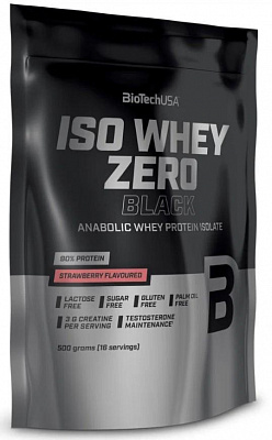 Протеин BioTech Iso Whey Zero Black 500g купить недорого, заказать с ...