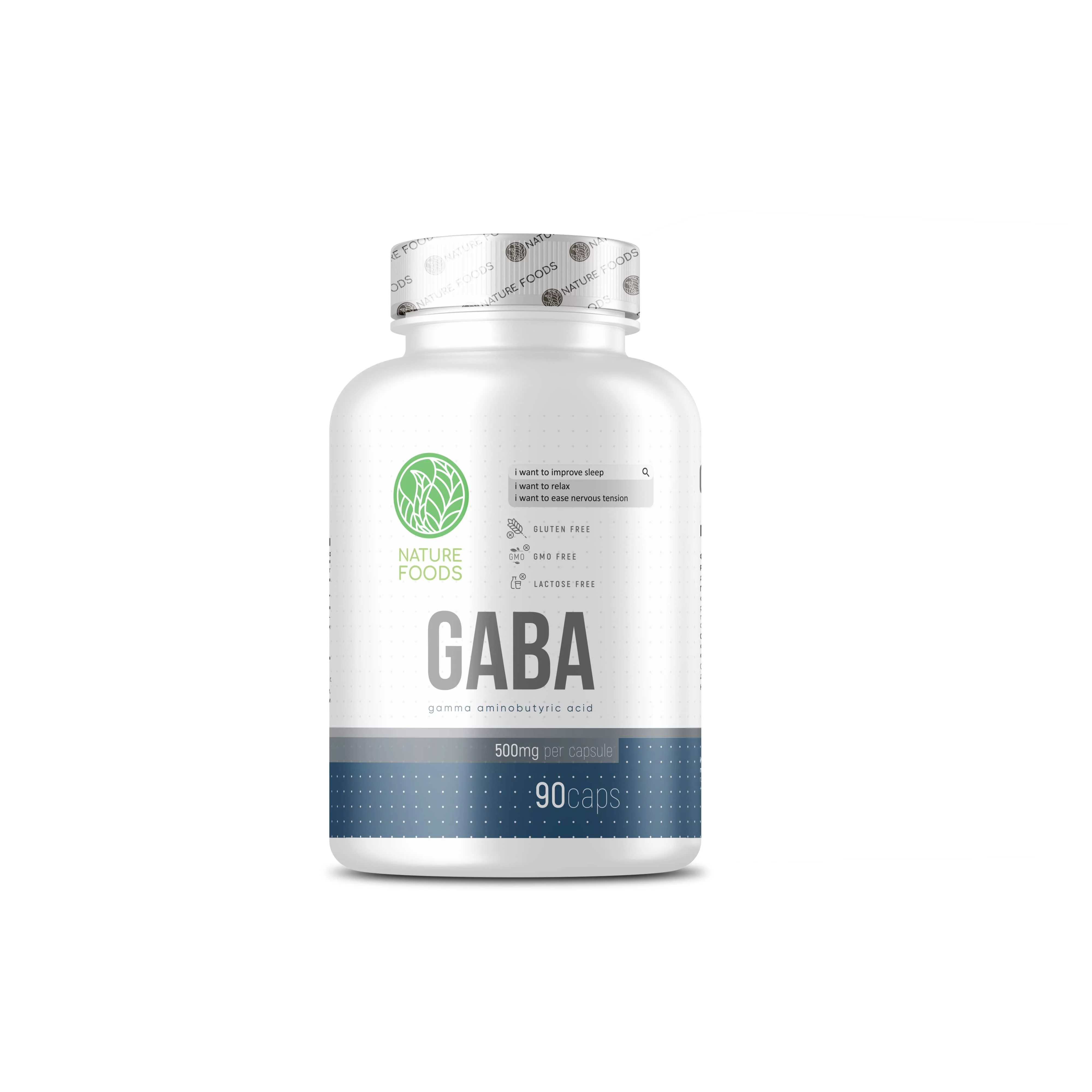 Nature Foods GABA 500mg 90caps фото