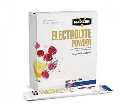 Maxler Electrolyte Powder 6.8g 15 шт (шоубокс) фото