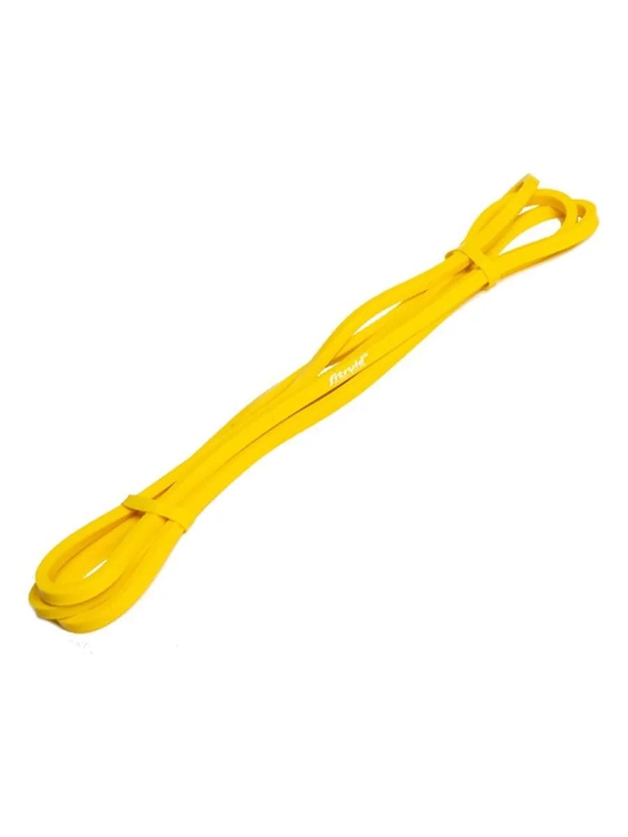 FitRule Фитнес-резинка (эспандер) 1000см х 0,5см Желтая 15кг фото